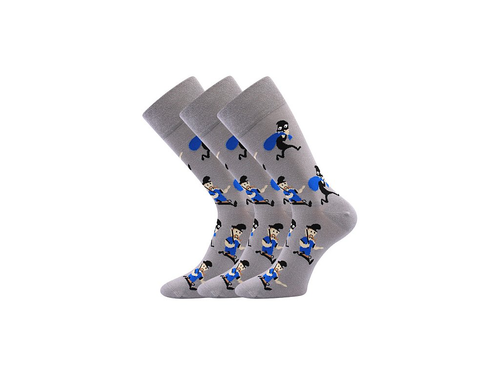 ponožky Twidor zloději (Parametr-barva zloději, Velikost 43-46 (29-31))
