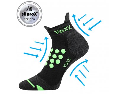 kompresní ponožky VoXX Sprinter černé