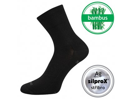 Ponožky Baeron černé (Parametr-barva černá, Velikost 47-50 (32-34))