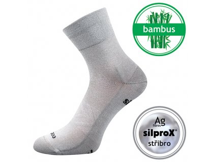 Ponožky Baeron světle šedé (Parametr-barva světle šedá, Velikost 47-50 (32-34))