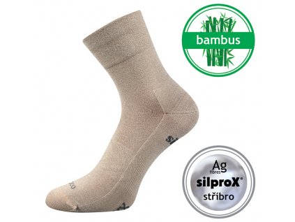 Ponožky Baeron béžové (Parametr-barva béžová, Velikost 47-50 (32-34))