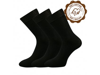 Ponožky Habin černé (Parametr-barva černá, Velikost 46-48 (31-32))