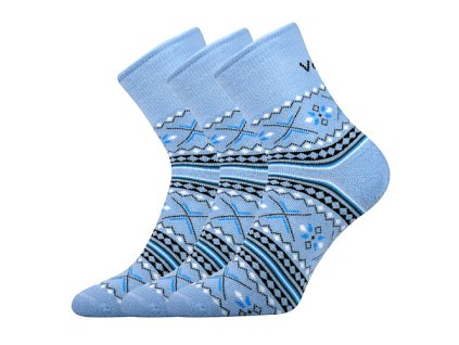 Ponožky Ingvild (Parametr-barva světle modrá, Velikost 39-42 (26-28))