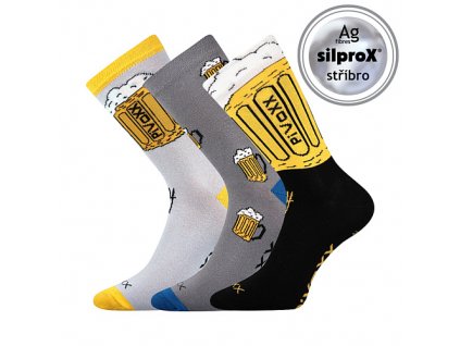 Ponožky PiVoXX mix II - 2 (Parametr-barva mix II - 2, Velikost 47-50 (32-34))