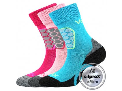 Ponožky Solaxik mix B - holka (Parametr-barva mix B - holka, Velikost 35-38 (23-25))