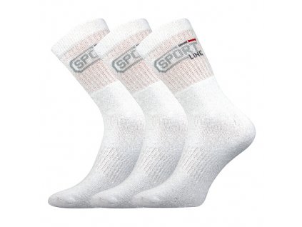 Levné ponožky Boma Spot 3pack bílé