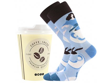 ponožky Coffee socks vzor 7 (Parametr-barva vzor 7, Velikost 38-41 (dámská))