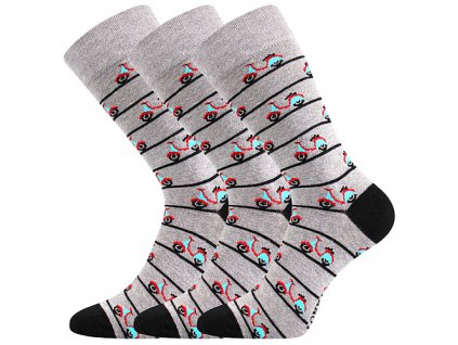 Veselé pánské ponožky Depate Sólo vespa (Parametr-barva vespa, Velikost 43-46 (29-31))
