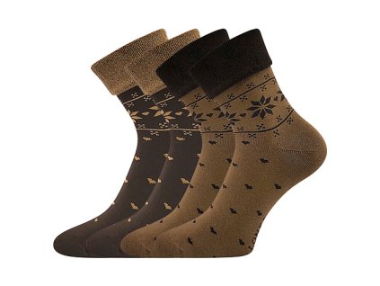 ponožky Frotana caffee brown (Parametr-barva caffee brown, Velikost 39-42 (26-28))