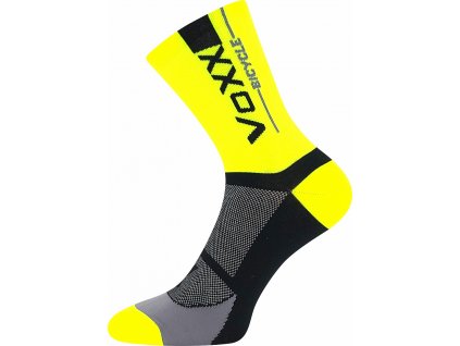 ponozky Stelvio neon zluta