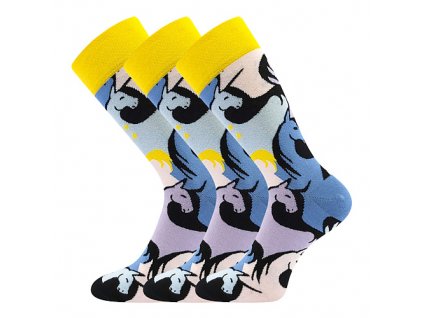 ponožky Twidor jednorožci (Parametr-barva jednorožci, Velikost 35-38 (23-25))
