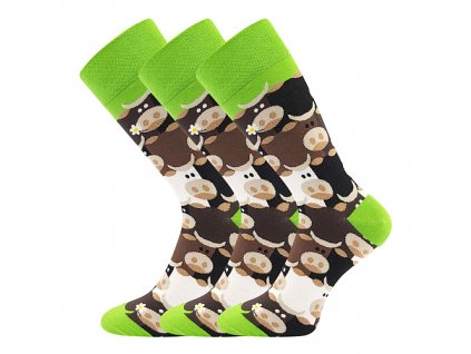 ponožky Twidor kravičky (Parametr-barva kravičky, Velikost 43-46 (29-31))