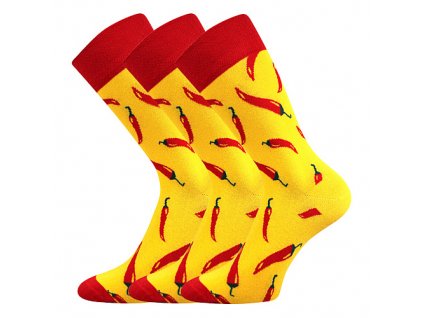ponožky Twidor papričky (Parametr-barva papričky, Velikost 43-46 (29-31))