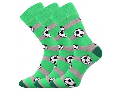 ponožky Woodoo Sólo vzor 01 / fotbal (Parametr-barva vzor 01 / fotbal, Velikost 43-46 (29-31))