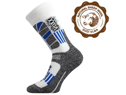 Ponožky Traction I bílé (Parametr-barva Bílá, Velikost 43-46 (29-31))