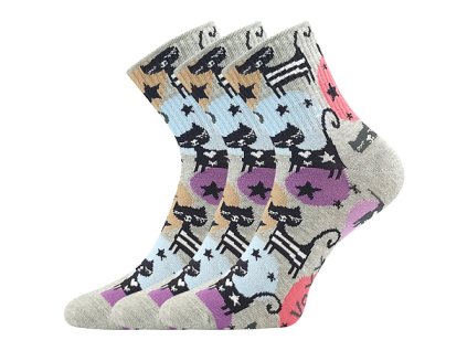 Ponožky  Agapi kočky kočky (Parametr-barva kočky, Velikost 39-42 (26-28))