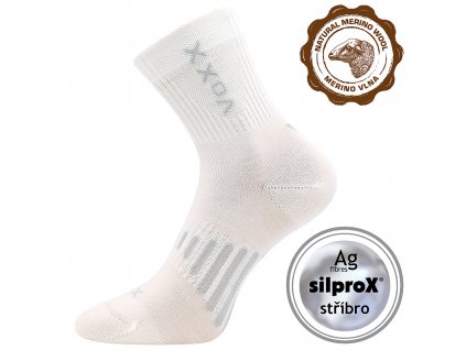Ponožky VoXX Powrix bílá (Velikost 39-42 (26-28))