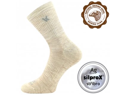 ponožky Twarix (Parametr-barva béžová, Velikost 43-46 (29-31))