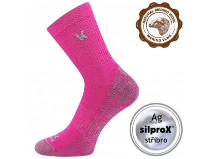 ponožky Twarix (Parametr-barva fuxia, Velikost 39-42 (26-28))