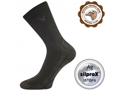 ponožky Twarix (Parametr-barva hnědá, Velikost 43-46 (29-31))
