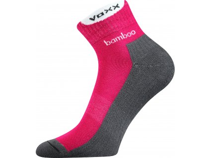 Bambusové ponožky Brooke magenta magenta