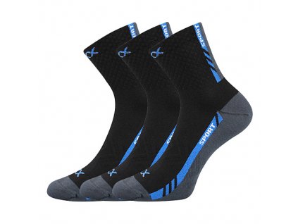 Ponožky Pius černá (Parametr-barva černá, Velikost 47-50 (32-34))