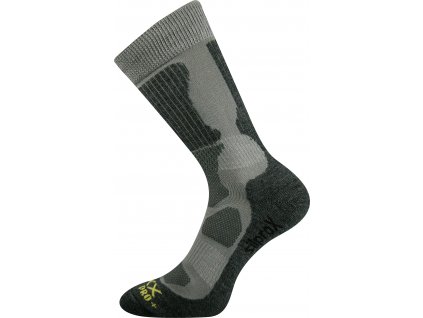 Termo ponožky VoXX Etrex světle šedé světle šedé