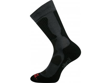 Termo ponožky VoXX Etrex tmavě šedé tmavě šedé