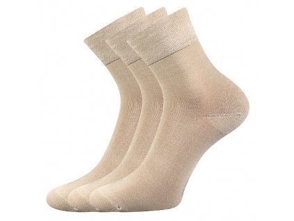 Bambusové ponožky Demi béžové béžové