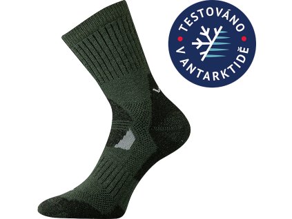 Termo ponožky VoXX Stabil khaki khaki
