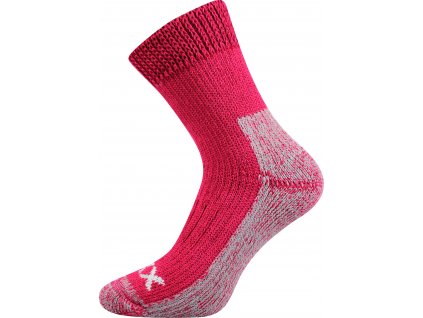 termo ponožky VoXX Alpin fuxiové fuxia
