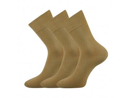 Ponožky Bára 100% bavlna béžové béžové