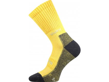 Bambusové ponožky VoXX Bomber žluté žluté