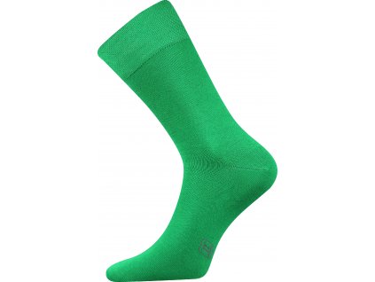 Jednobarevné ponožky Decolor zelené zelené