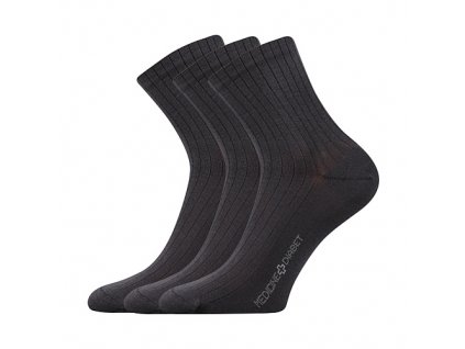 Zdravotní ponožky Demedik tmavě šedé tmavě šedé