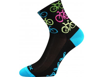 Ponožky Ralf X bike/černá