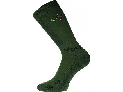 Ponožky Lander tmavě zelené