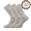 Ponožky Habin světle šedé (Parametr-barva světle šedá, Velikost 46-48 (31-32))