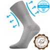 Ponožky Zdravan (Parametr-barva světle šedá, Velikost 46-48 (31-32))