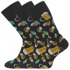 Veselé pánské ponožky Depate Sólo pivo (Parametr-barva pivo, Velikost 43-46 (29-31))