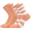Ponožky Boma Světlana 2 pár korálová (Velikost 35-41 (23-27))