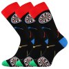ponožky Woodoo šipky (Parametr-barva šipky, Velikost 43-46 (29-31))