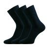 Bambusové ponožky Lonka Badon-A tmavě modré sada 3 ks tmavě modré