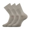 Ponožky Bára 100% bavlna světle šedé světle šedé