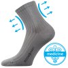 Zdravotní ponožky Demedik světle šedé (Parametr-barva světle šedá, Velikost 43-46 (29-31))