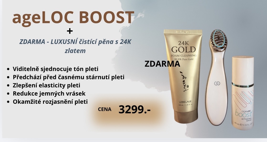 boost + čistící pěna