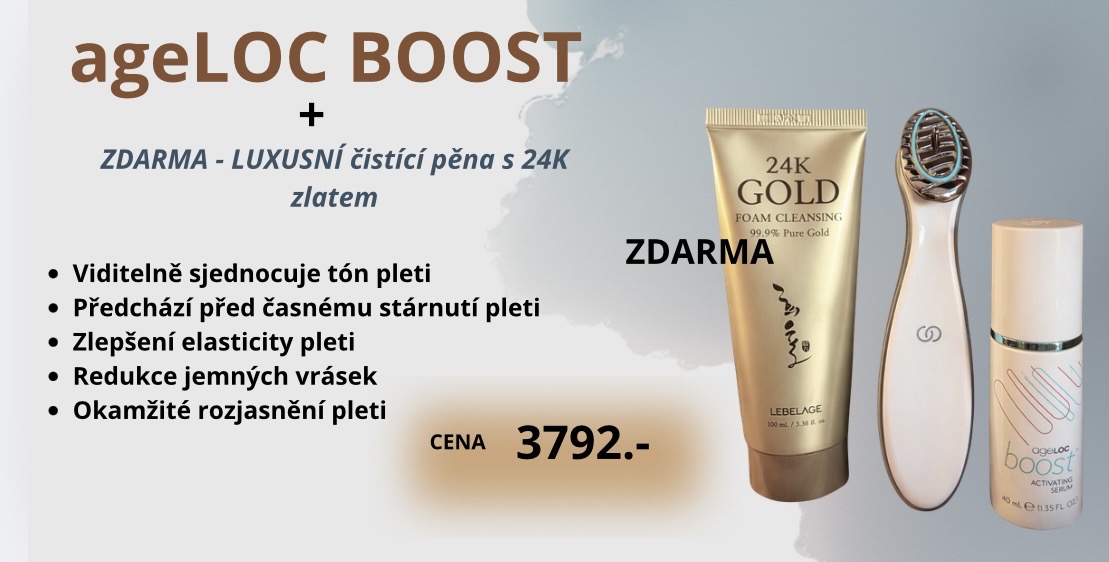 boost + čistící pěna