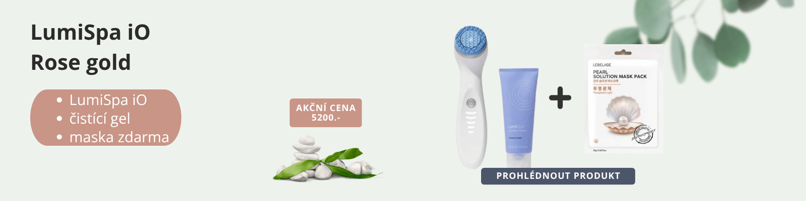lumispa maska zdarma