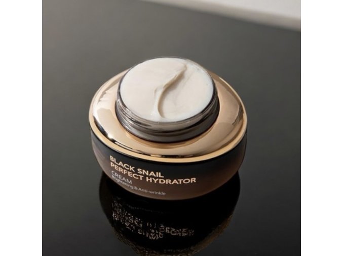 Eshumi - Black Snail Perfect Hydrator Cream - Vysoce hydratační krém se šnečím mucinem - 55 ml