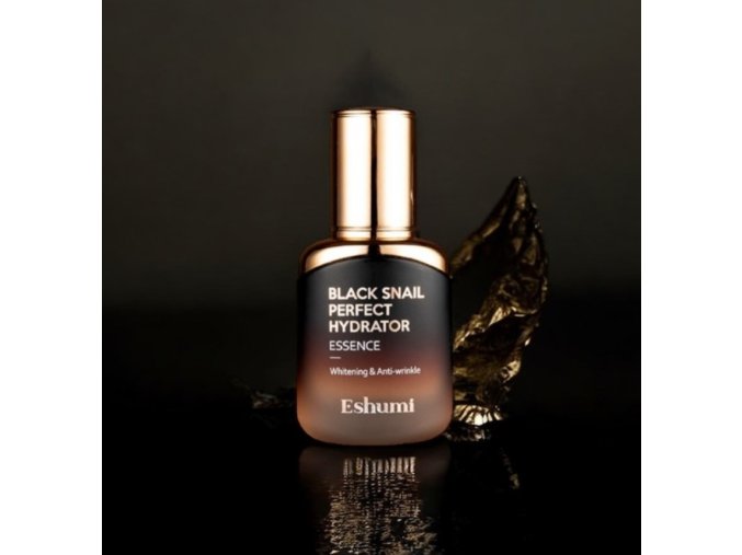 Eshumi - Black Snail Perfect Hydrator Essence - Vysoce hydratační pleťová esence - 35 ml